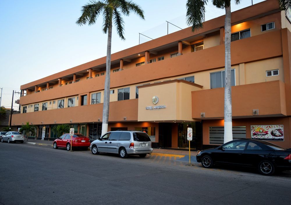 Hotel America Palacio Los Mochis Bagian luar foto