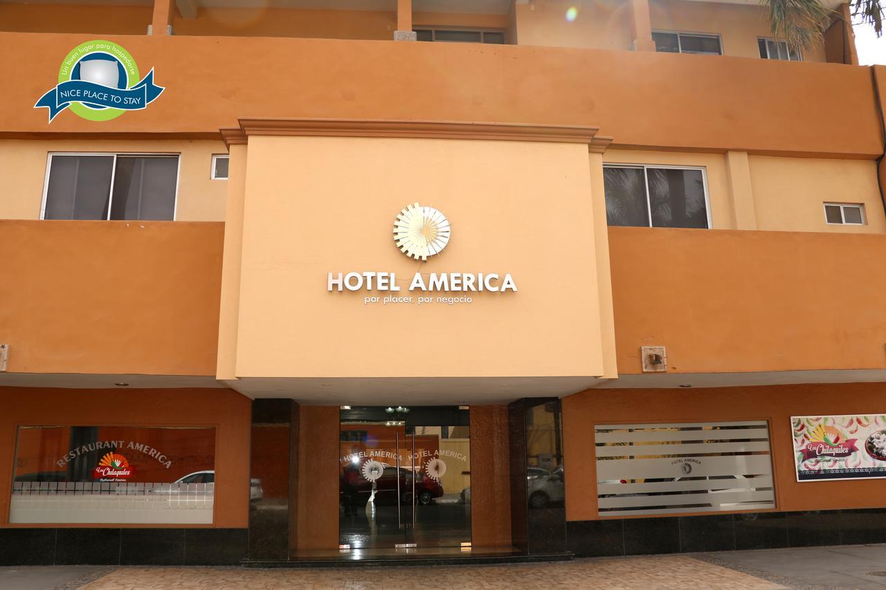 Hotel America Palacio Los Mochis Bagian luar foto