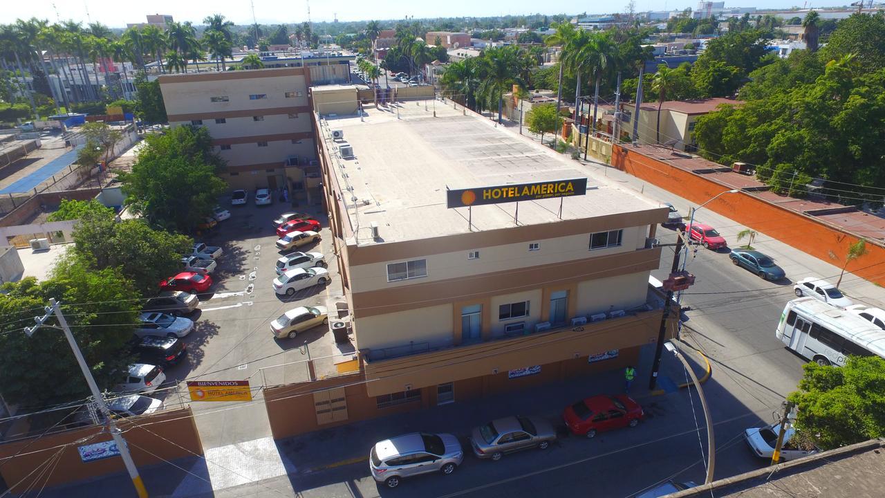 Hotel America Palacio Los Mochis Bagian luar foto